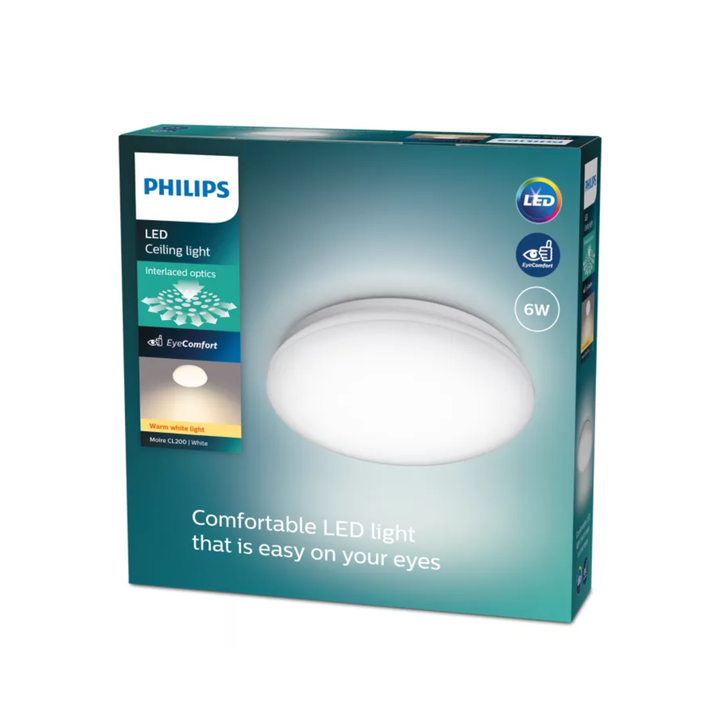 Philips Moire LED Ceiling Light 6W Warm White D220 | Buy in Kenya | Red Rhino
