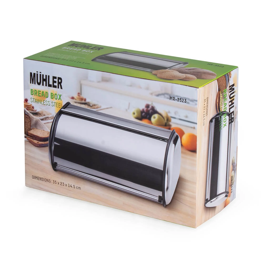 Muhler Bread Box Mr-3523, 35X23X14.5 Cm