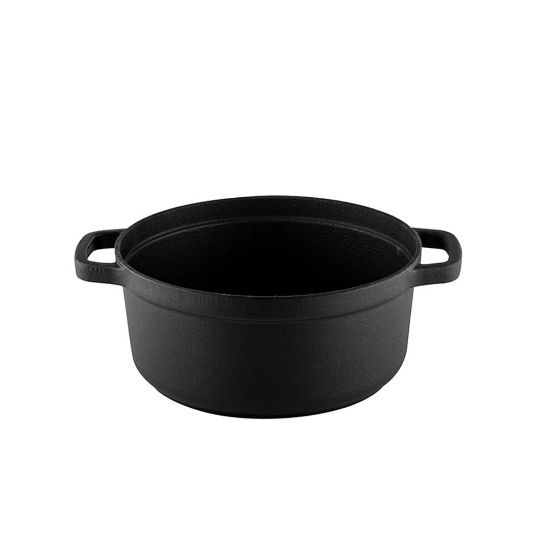 Muhler Tika Cooking Pot Mr-2448Ci, 24X10.5 Cm, 3.4 L, Cast Iron