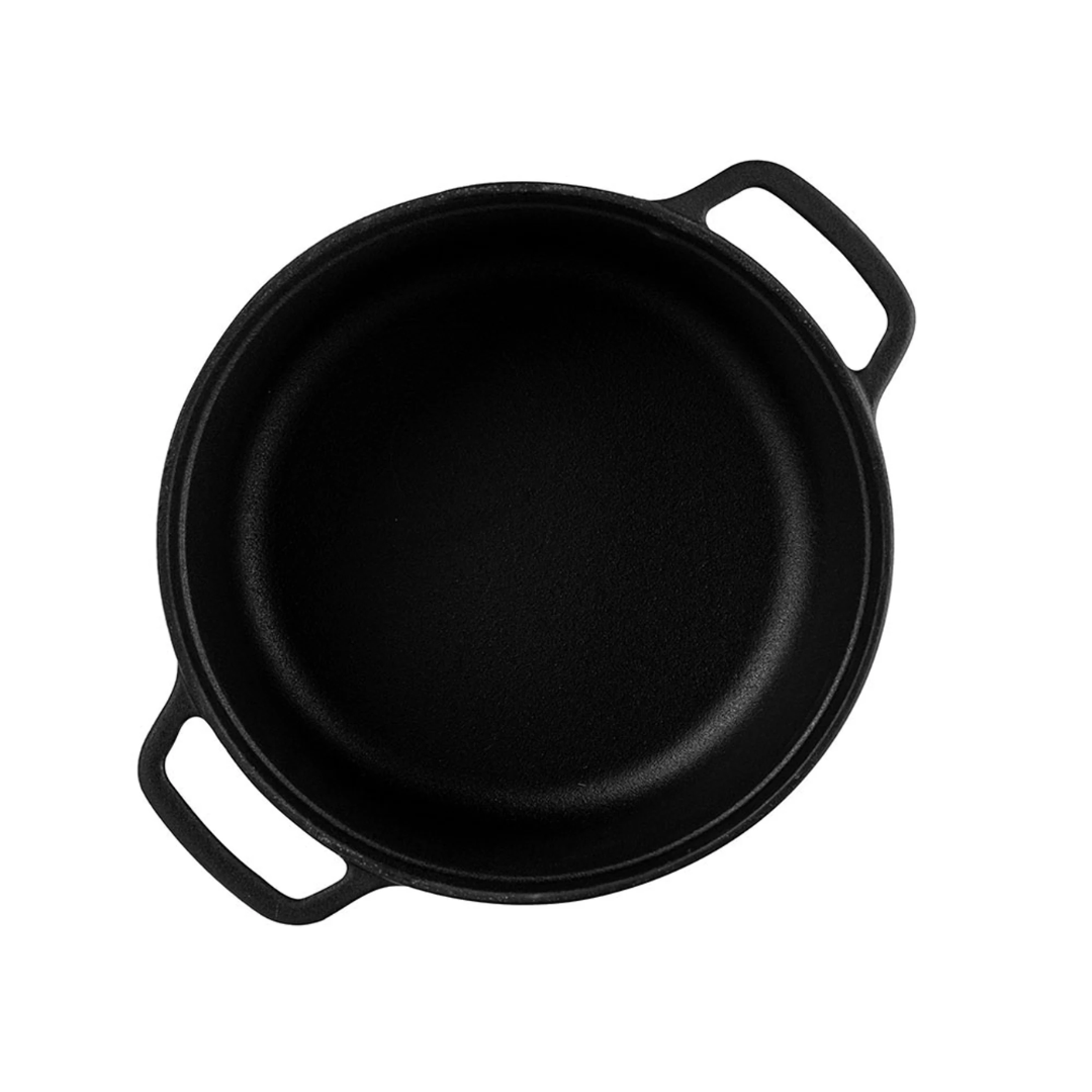 Muhler Tika Cooking Pot Mr-2448Ci, 24X10.5 Cm, 3.4 L, Cast Iron