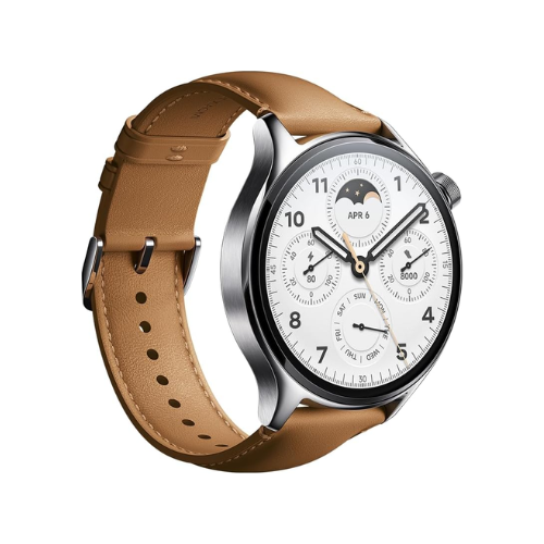 Xiaomi Watch S1 Pro silver, display detail