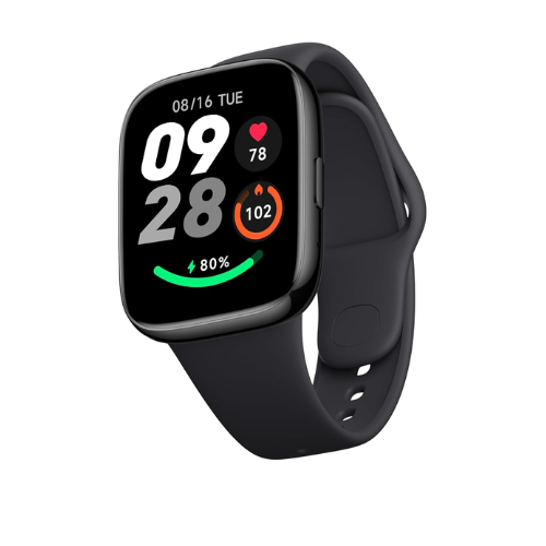 Redmi Watch 3 black, front view
