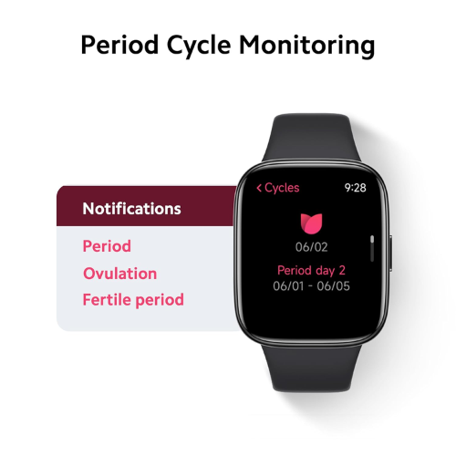 Redmi Watch 3 black, fitness feature view