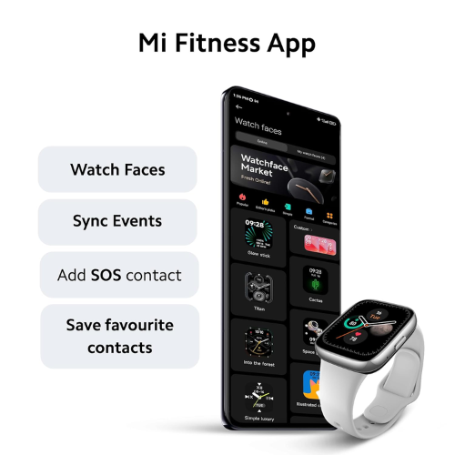Redmi Watch 3 black, product detail