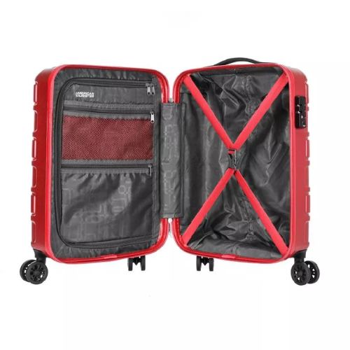 AMERICAN TOURISTER BRICKLANE SP68 B BRICK RED - Red Rhino