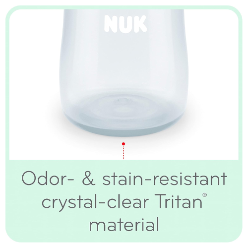 NUK Small Learner Tritan Cup, 5 oz, 4+ Months - Red Rhino