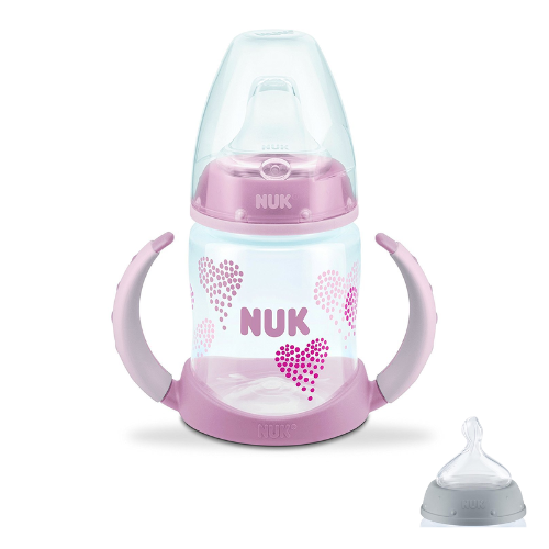 NUK Small Learner Tritan Cup, 5 oz, 4+ Months - Red Rhino