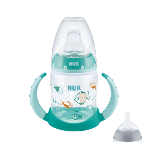 NUK Small Learner Tritan Cup, 5 oz, 4+ Months - Red Rhino