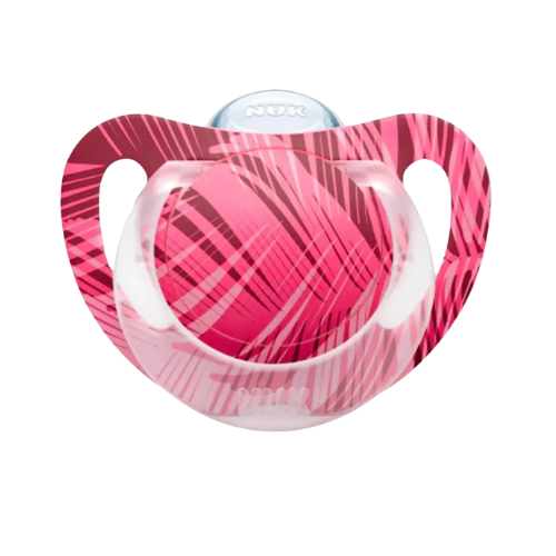 NUK Genius Color silicone soother 6-18 months, pink product view