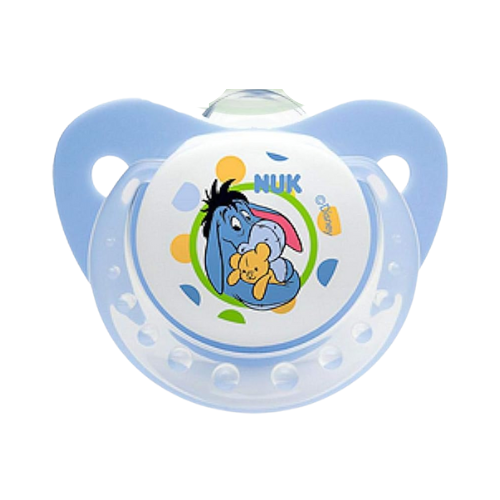 NUK Winnie the Pooh silicone soother, alternate design view
