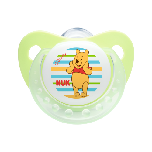 NUK Silicone Soother S2 Winnie The Pooh 6-18M - Red Rhino