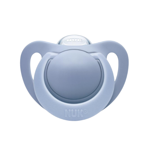 NUK Genius silicone soother 0-6 months, blue product view