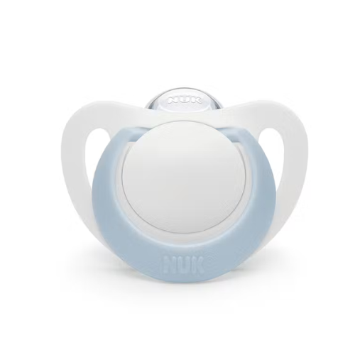 NUK Silicone Soother S2 Genius 6-18M Blue - Red Rhino
