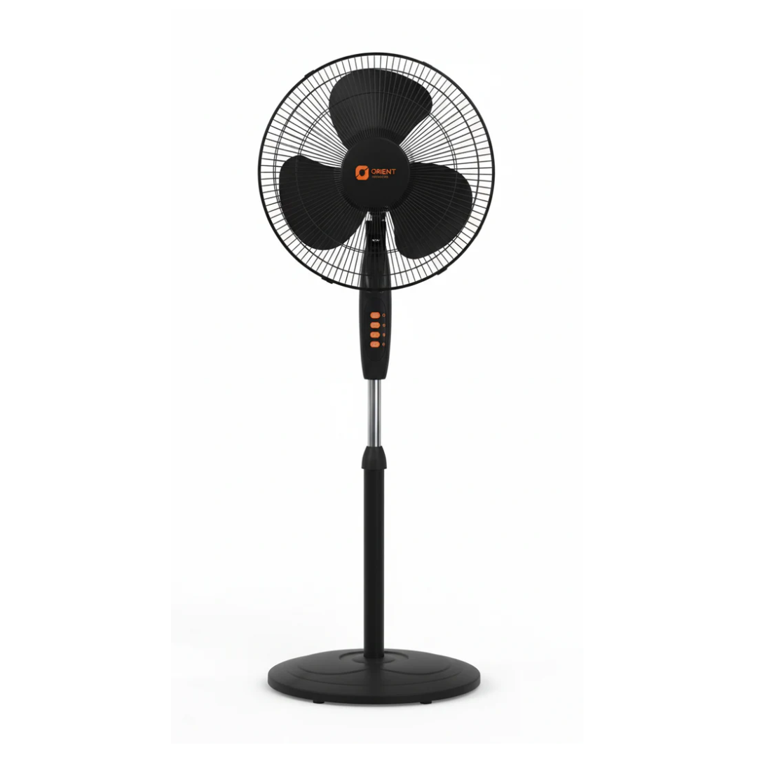 ORIENT 16" Stand Fan Black