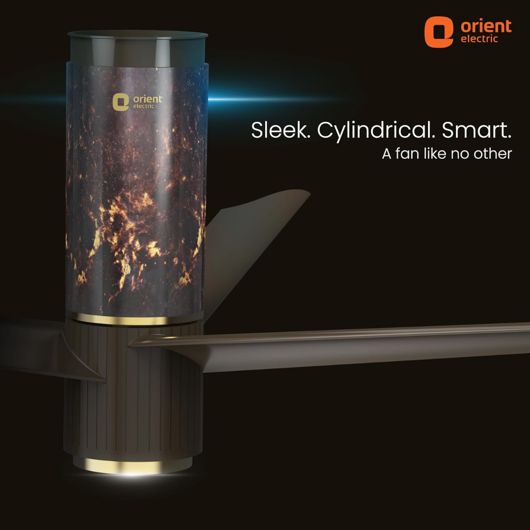 ORIENT Aeroslim 48" Ceiling Fan Flame Gold