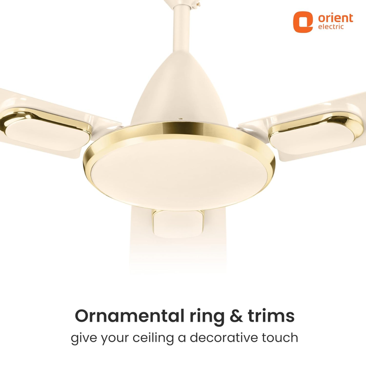 ORIENT Blanco 48" Ceiling Fan Butter Beige