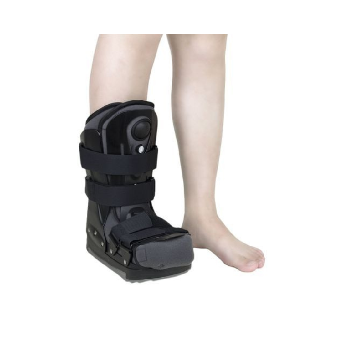 Ortho-Aid Pneumatic Walking Boot for Sprained Ankle, Foot Brace for Injured Foot, Stress Fracture, Broken Foot or Plantar Fasciitis.