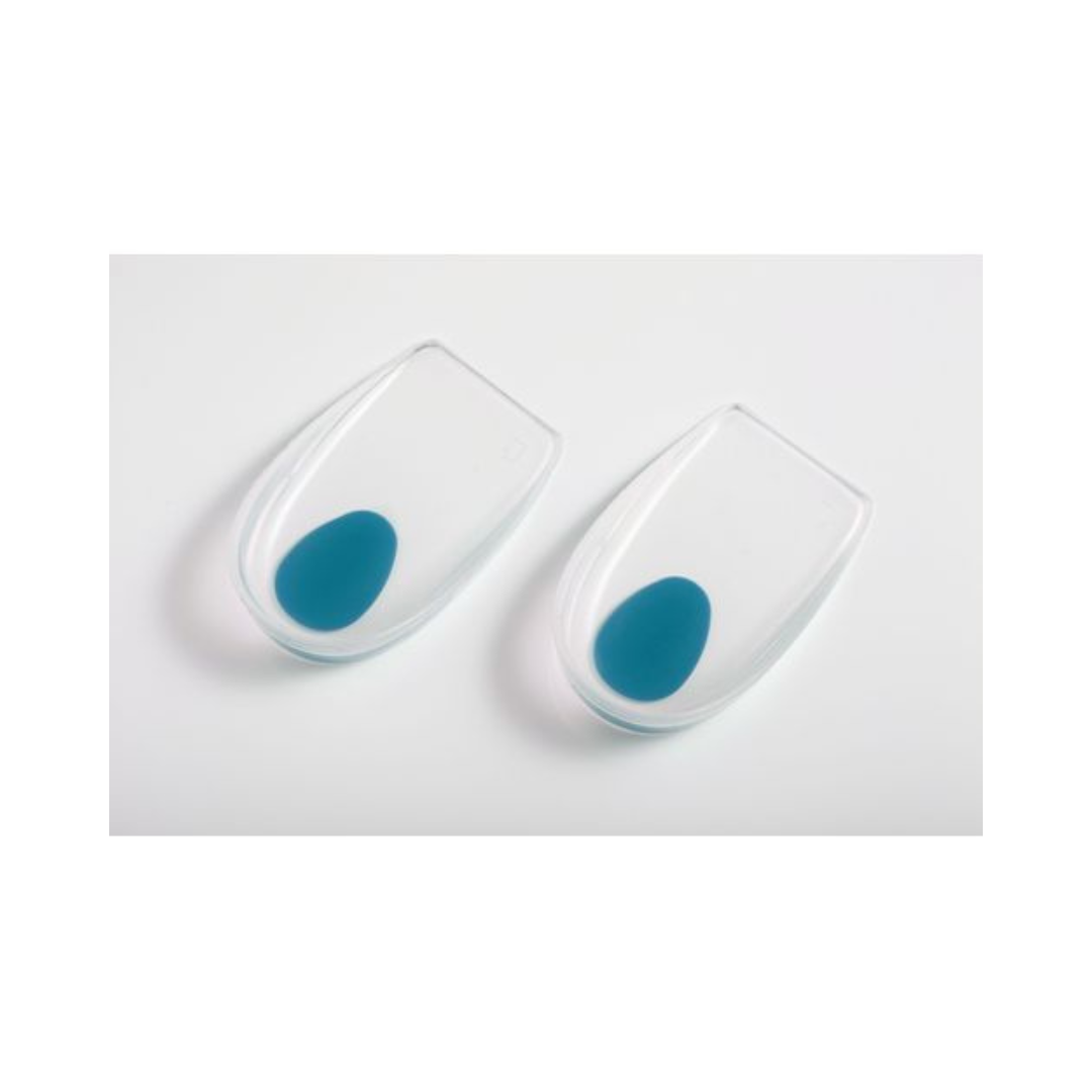 Original Ortho-Aid Silicone Heel Cups Insole Pad Silicone Foot Cushion