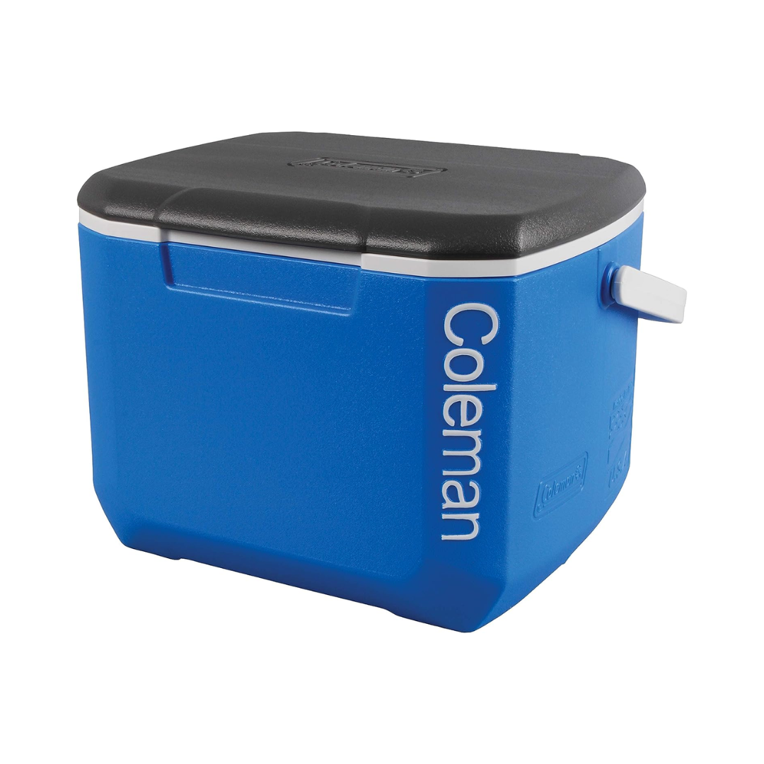 Coleman Foam Hard Cooler High Performance Insulated Cool Box, 15 L Capacity, Keeps Cool For Up To 1 Day - Red Rhino
