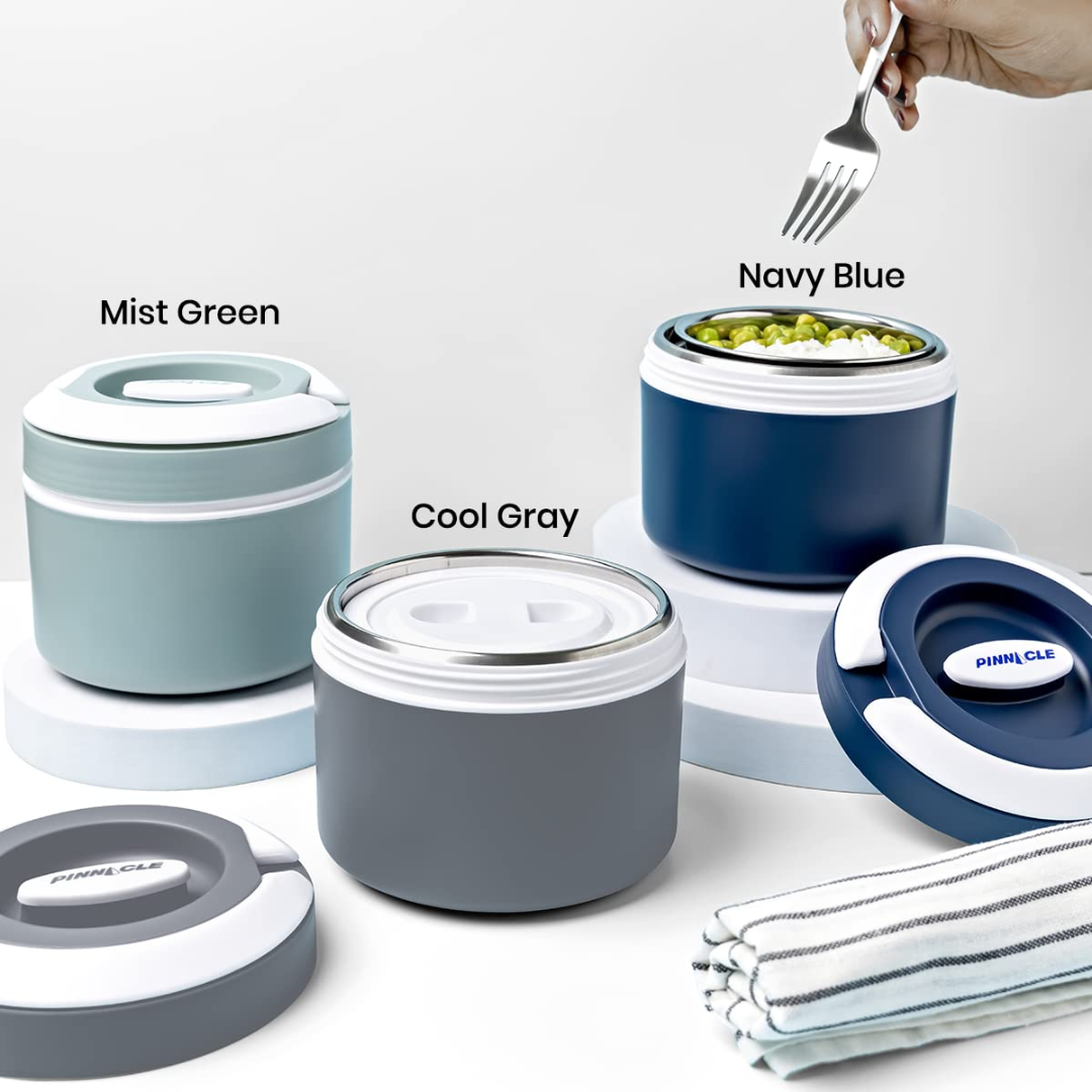 Pinnacle Prime Stainless Steel Insulated Lunch Box (600ml) PR-2004