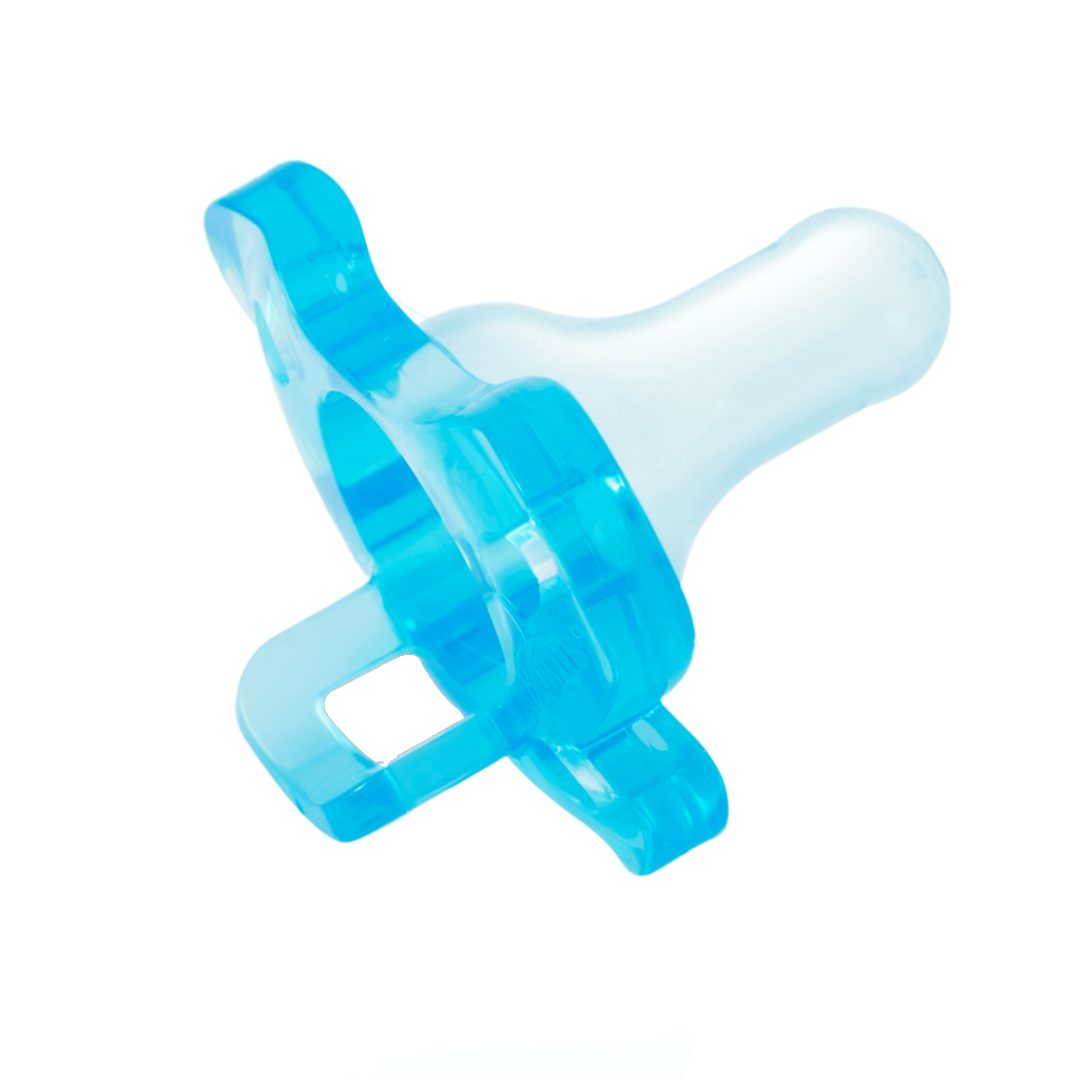Dr. Brown's One-Piece Pacifier - Stage 1 * 0-6M - Blue, 1-Pack-PS11450 - Red Rhino