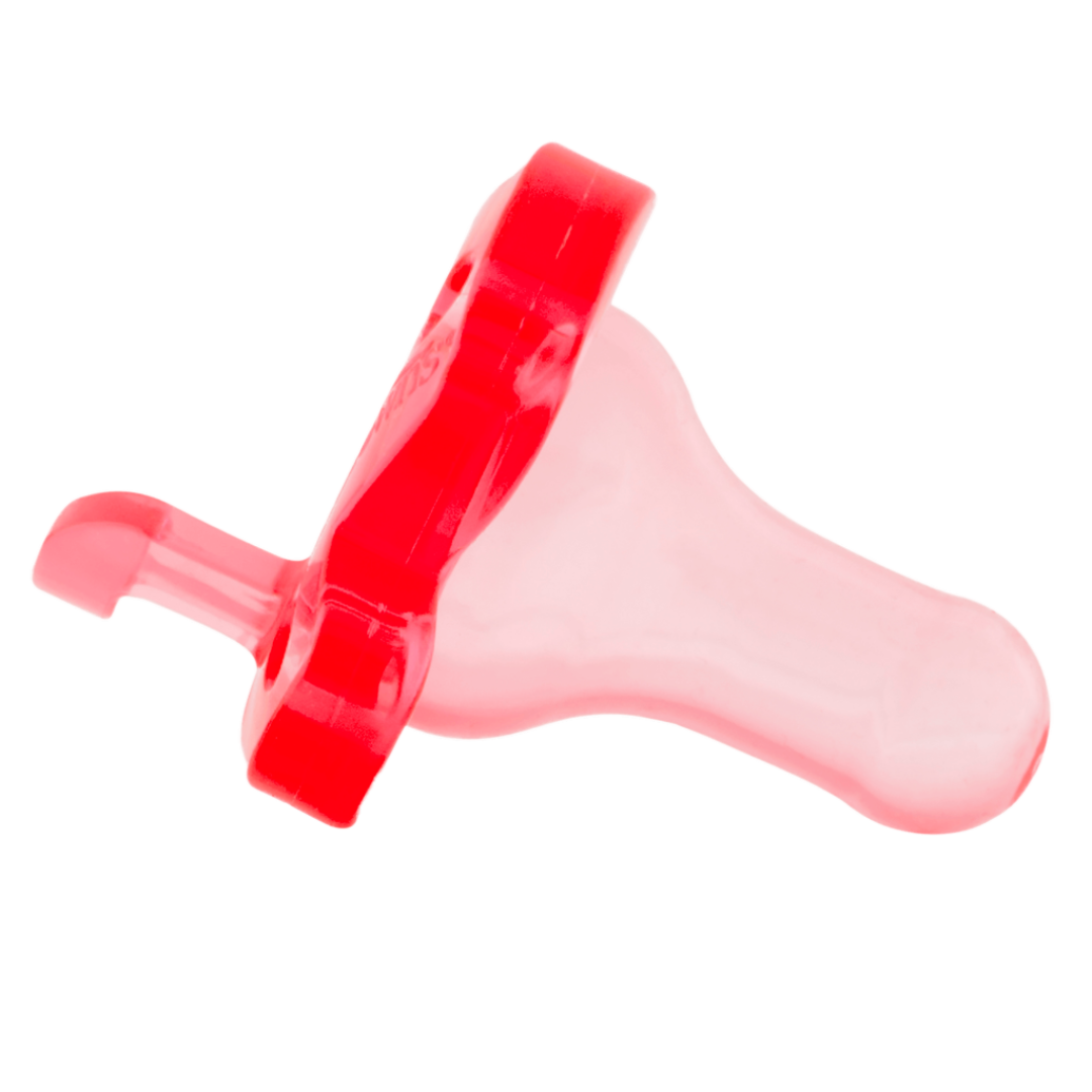 Dr. Brown's One-Piece Pacifier - Stage 1 * 0-6M - Red, 1-Pack-PS11350 - Red Rhino