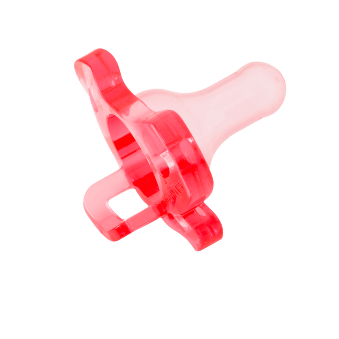 Dr. Brown's One-Piece Pacifier - Stage 1 * 0-6M - Red, 1-Pack-PS11350 - Red Rhino