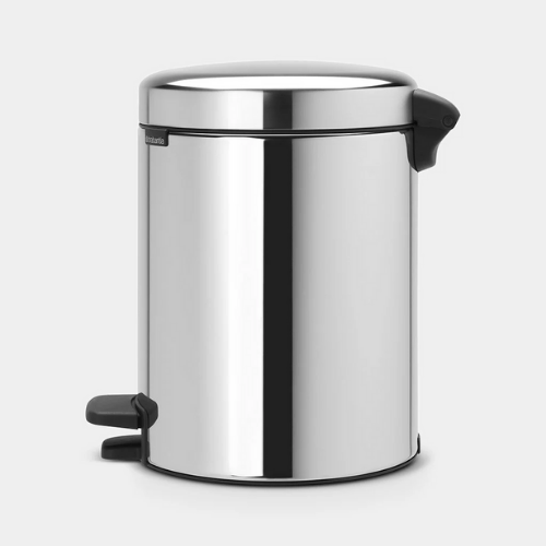 Pedal Bin Newicon - 5L Brilliant Steel