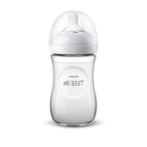 Philips Avent Natural Feeding Bottle -1M+ 260ml/9oz - SCF070/25