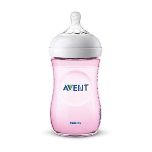 Philips Avent Natural feeding bottle with Teat for 1m+ - 260ml/9oz - SCF034/10