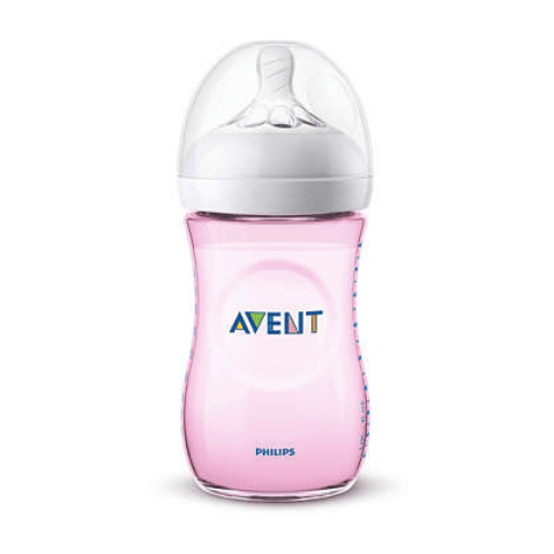 Philips Avent Natural feeding bottle with Teat for 1m+ - 260ml/9oz - SCF034/10