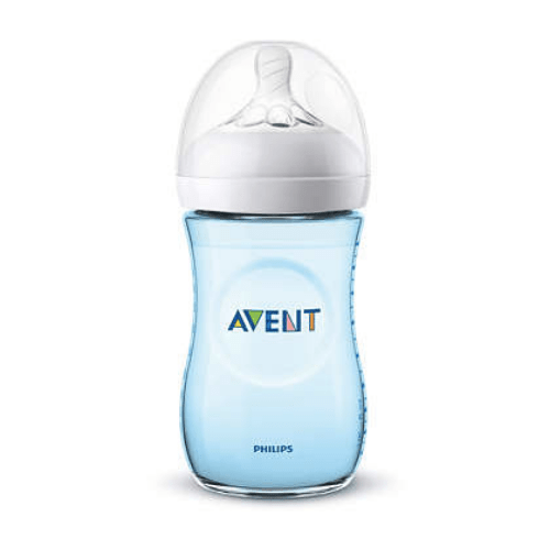 Philips Avent Natural feeding bottle with 1m+Teat- 260ml/9oz -SCF035/10