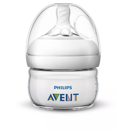 Philips Avent Natural Feeding Bottle -0m+125ml/4oz - SCF030/10