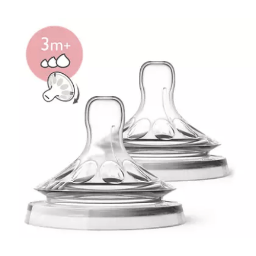 Philips Avent Natural Teat - SCF045/27 - FREE Nipple Protectors