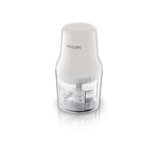 Philips Daily Collection Chopper 450 W, 0.7 L, 2 blades HR1393/01 - Red Rhino