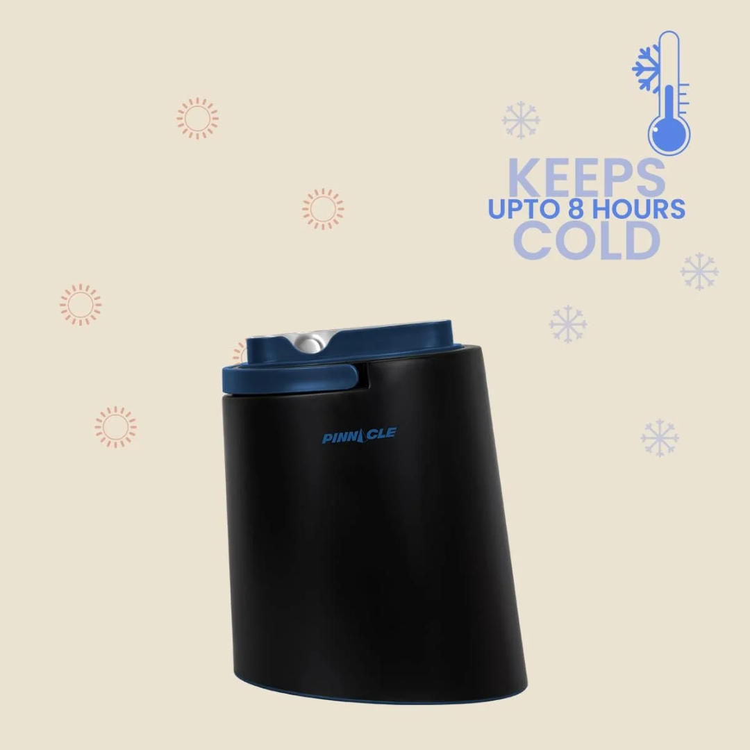 Pinnacle Polar Ice Bucket with Lid & Tong (1.5 L) - Blue Lagoon Color