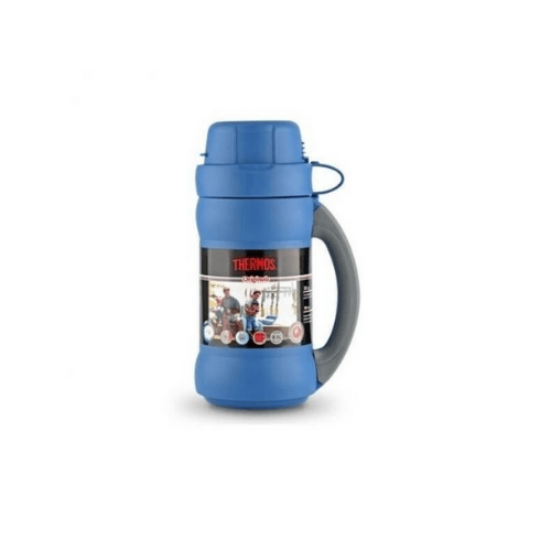Premier glass vacuum insulated flask 0.5L Gentian Blue, product view