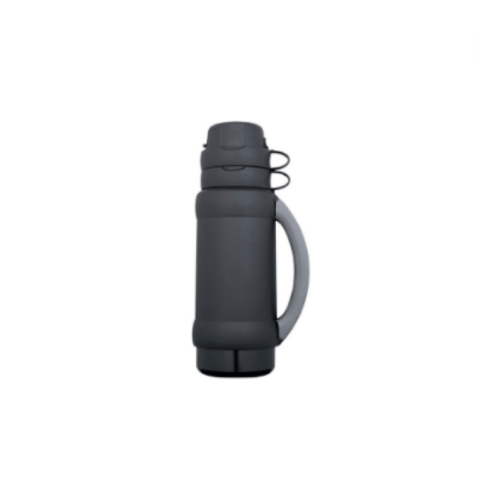 Premier Glass Vacuum Insulated Flask 1.0L Black 34-100 511102