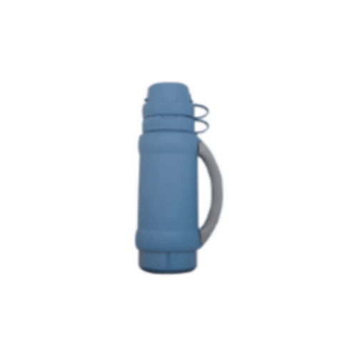 Premier glass vacuum insulated flask 1.0L Gentian Blue, product view