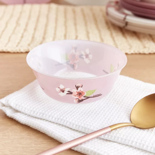 Luminarc Rose Garden 46-Piece Dinner Set - Red Rhino