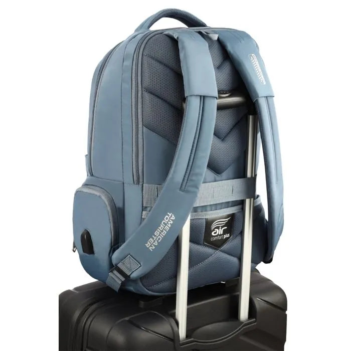 American Tourister JIT Backpack — Mirage Blue 25 L