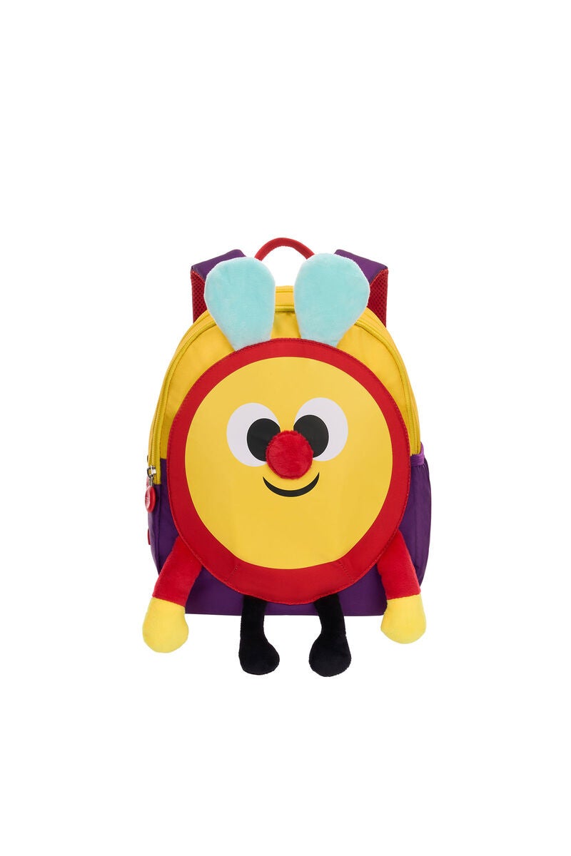 American Tourister Kiztopia Bee Kids Backpack — Red / Yellow 10 L
