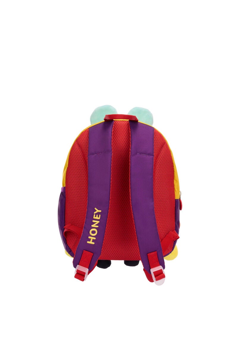 American Tourister Kiztopia Bee Kids Backpack — Red / Yellow 10 L