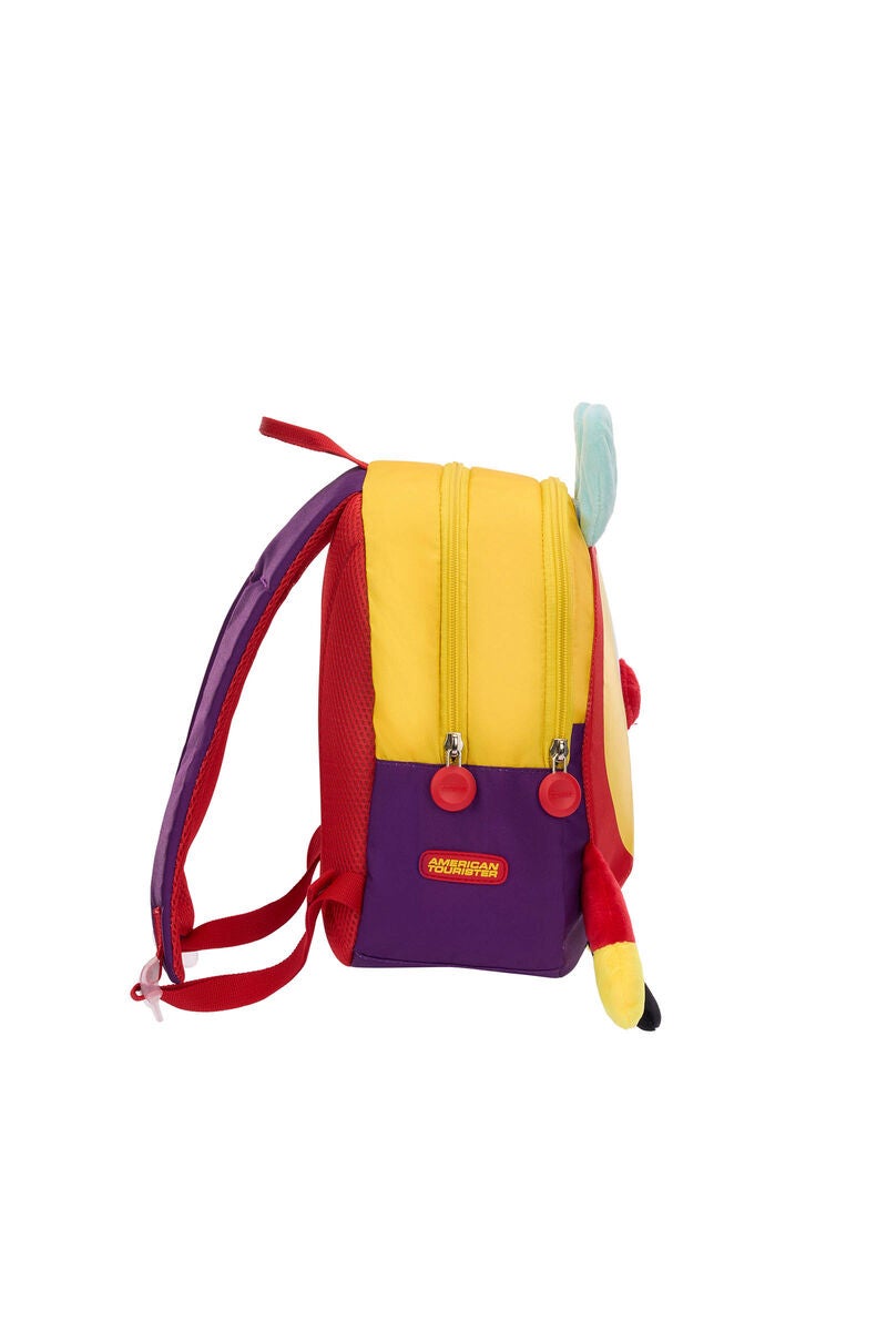 American Tourister Kiztopia Bee Kids Backpack — Red / Yellow 10 L