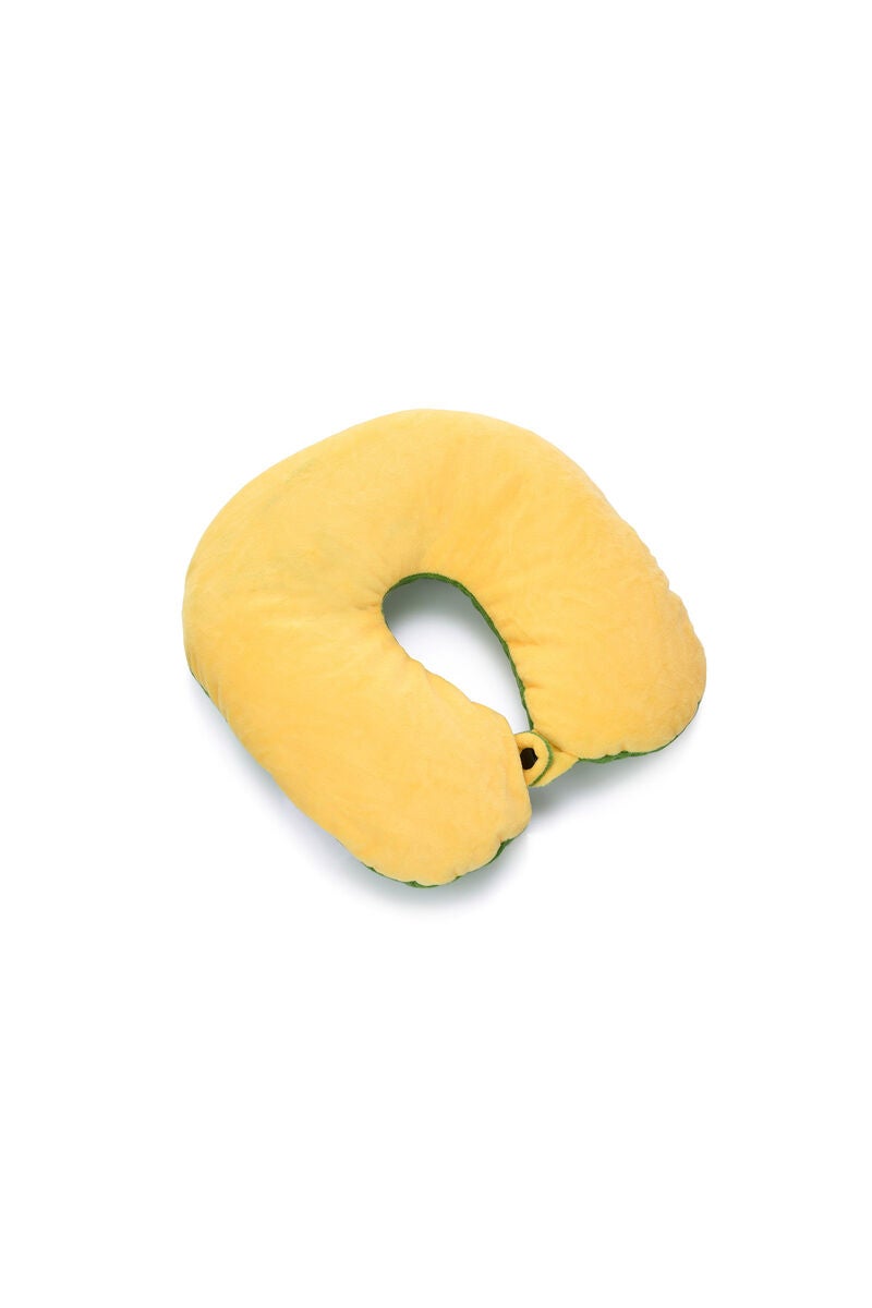 American Tourister Kiztopia Dragon 2-Way Travel Pillow — Green / Yellow