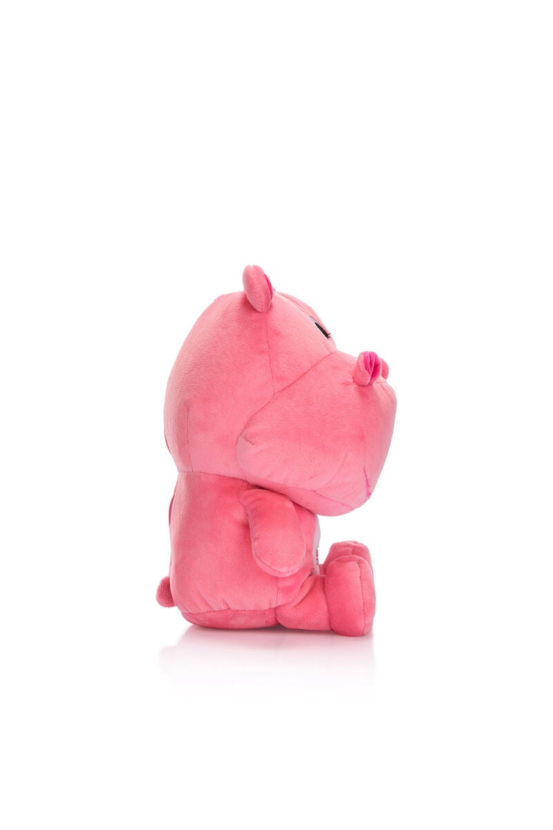 American Tourister Kiztopia Hippo 2-Way Travel Pillow — Pink / White