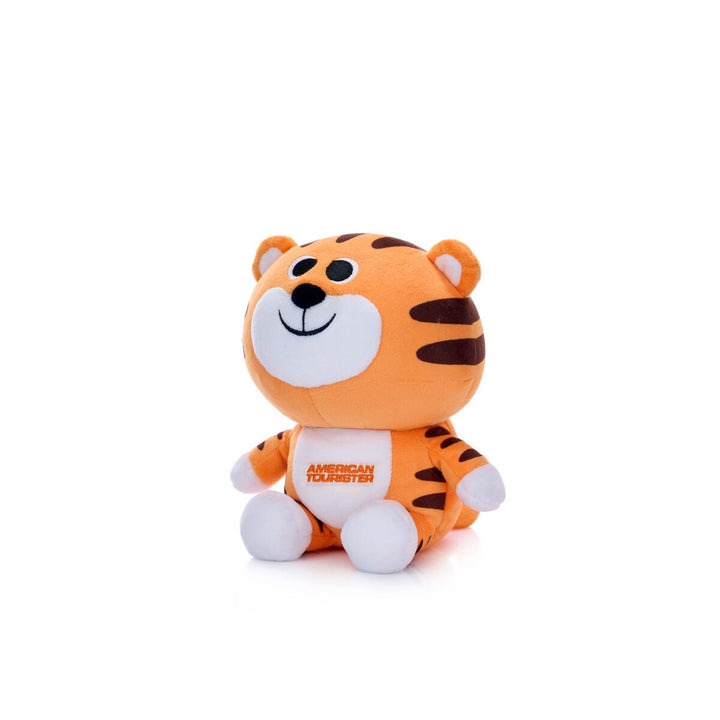 American Tourister Kiztopia Tiger 2-Way Travel Pillow — Orange / Brown