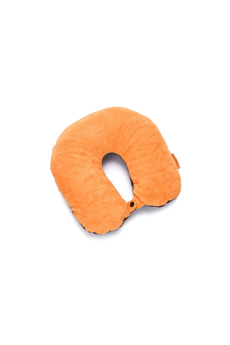American Tourister Kiztopia Tiger 2-Way Travel Pillow — Orange / Brown