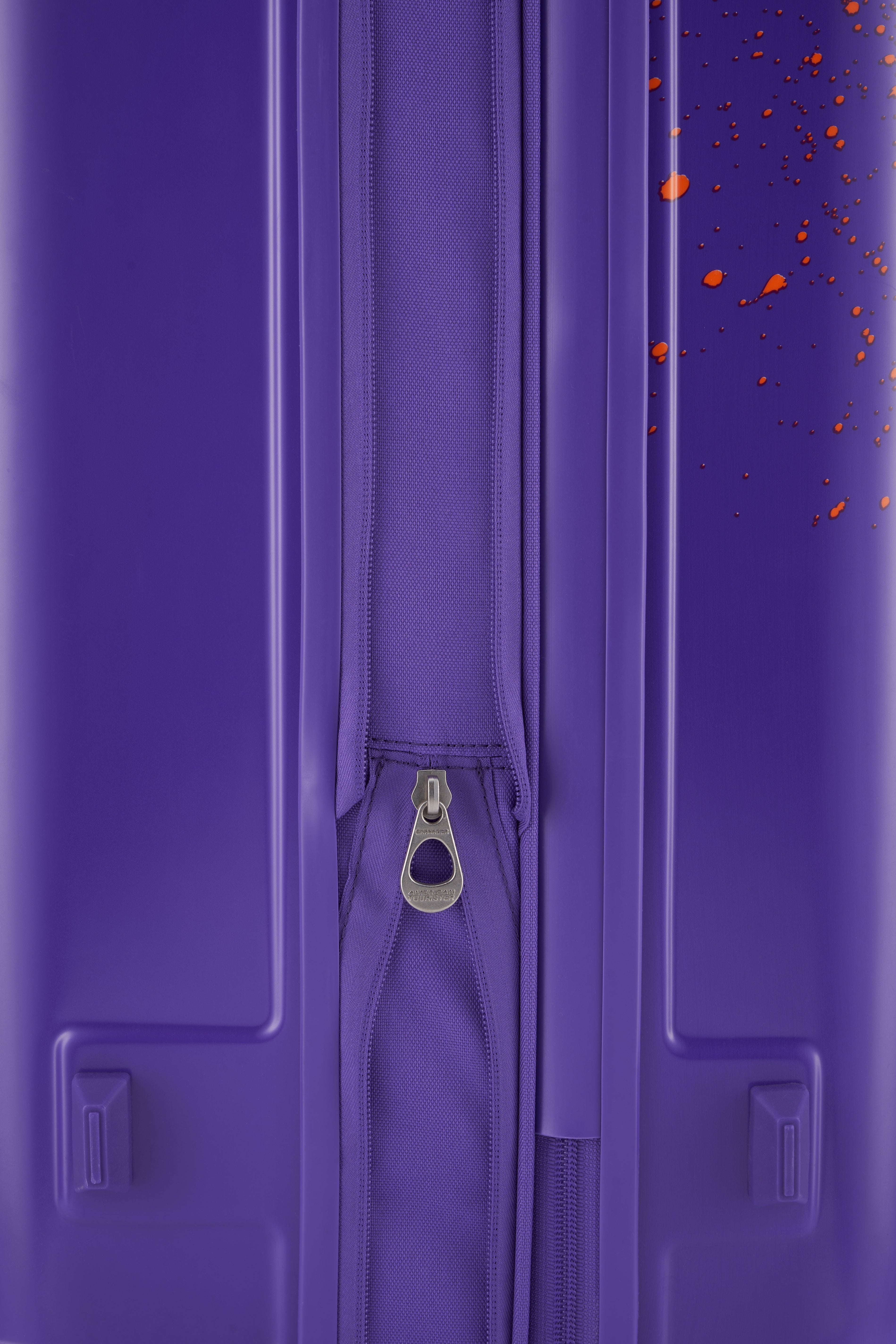 American Tourister Chupa Chups Spinner 77 cm — Grape / Orange Large Suitcase