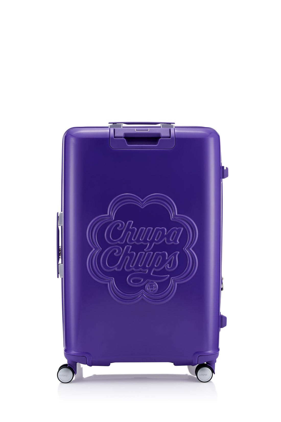 American Tourister Chupa Chups Spinner 77 cm — Grape / Orange Large Suitcase